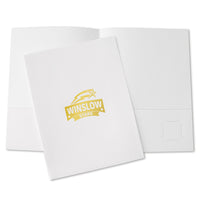 Budget Pocket Folder – Foil Stamped